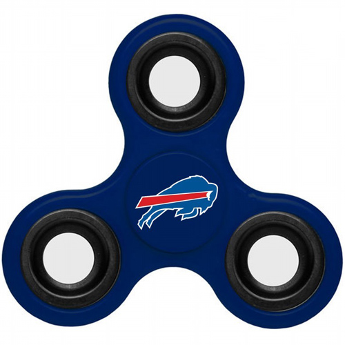NFL Buffalo Bills 3 Way Fidget Spinner F22 - Click Image to Close